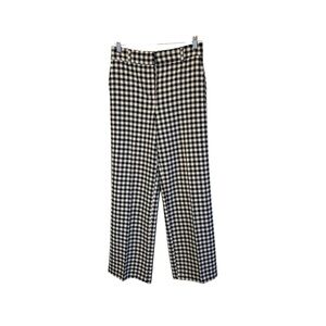 joie Gingham Plaid Womens Trousers